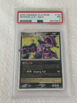 2009 Pokemon Platinum Drapion LV.X Holo #123 PSA 7 Freshly Graded 🔥Ultra Rare - Image 1