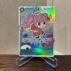 Perona SR OP12-034 Japanese ONE PIECE Card Legacy of the Master - NM - Image 1