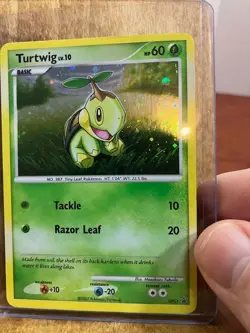 Pokemon Turtwig DP01 Reverse Holo Diamond & Pearl Promo NM/LP - Image 3