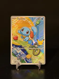 Pokemon TCG - First Partner 30th Celebration Squirtle Promo 39 - Image 1