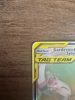 Pokemon Gardevoir & Sylveon GX TAG TEAM Full Art Ultra Rare 205/214 Holo - Image 2