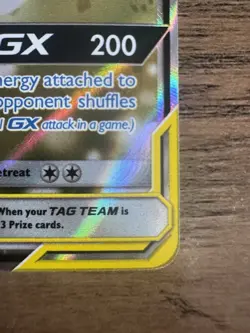 Pokemon Gardevoir & Sylveon GX TAG TEAM Full Art Ultra Rare 205/214 Holo - Image 4
