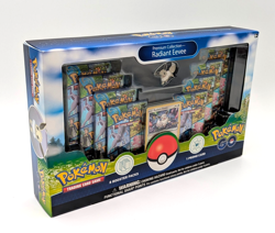 Pokemon Go Radiant Eevee & Dragonite VStar Premium Collection Box w/ Clear Case - Image 2
