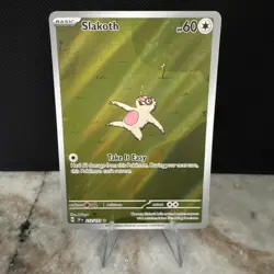 Slakoth 212/191 SV08: Surging Sparks Illustration Rare Holo Near Mint - Image 1