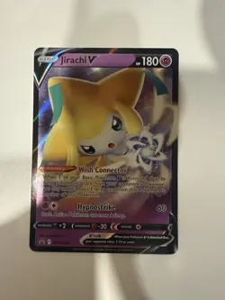 Pokemon SWSH Jirachi V Black Star Promo SWSH299 English Nm - Image 1