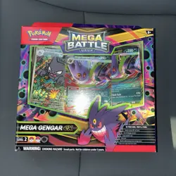 Pokemon TCG Mega Battle Deck Gengar EX Haunter Promo Inside Sealed Box - Image 1