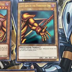 YUGIOH Complete Exodia The Forbidden One Set LART/Lost Art Ultra Rare NM - Image 4