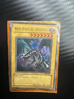 Yugioh Red Eyes B. Dragon - SDJ - 001 Holo LP - Image 3