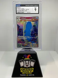 Wailord - 2025 Journey Together - 162/159 - Illustration Rare Holo - CGC Mint 9 - Image 1