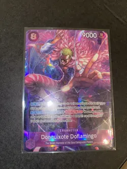 Bandai Donquixote Doflamingo One Piece CCG Special Holo OP10-071 9000 English - Image 1