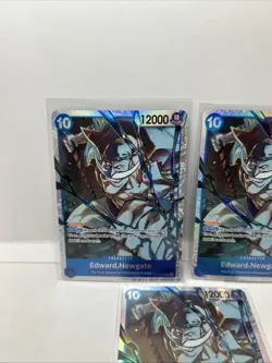 One Piece TCG Edward.Newgate SR OP13-042 X3 Carrying On His Will Foil - Image 2