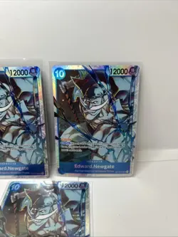 One Piece TCG Edward.Newgate SR OP13-042 X3 Carrying On His Will Foil - Image 3