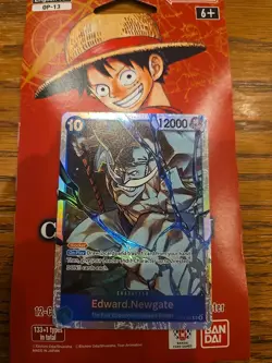 Edward.Newgate Holo OP13-042 Carrying On His Will One Piece TCG - Image 1