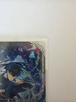 Union Arena: Sung Jinwoo SR** (022) Signature, UE17BT : Solo Leveling. - Image 3