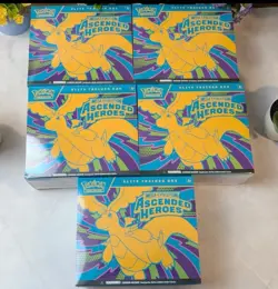 Pokemon Ascended Heroes Elite Trainer Box ETB Lot of (5) BRAND NEW SEALED! - Image 1