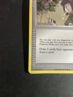 Pokemon Mew Fieldworker Reverse Holo EX Legend Maker 73/92 Card Stamped - Image 5