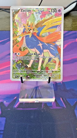Zacian 100/094 Me02: Phantasmal Flames Holo - Image 1