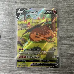 Pokemon TCG Charizard v SWSH260 Promo - Image 1