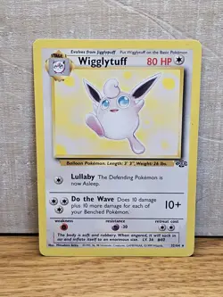 Wigglytuff 32/64 Jungle Non-Holo Rare Pokemon Card TCG - Image 1
