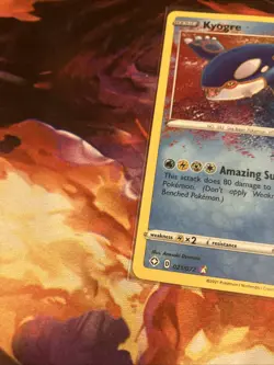 KYOGRE 021/072 AMAZING RARE SHINING FATES POKEMON NM - Image 2