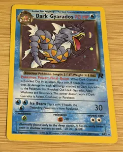 Dark Gyarados - 8/82 - Team Rocket - HOLO - HP | POKEMON - Image 1