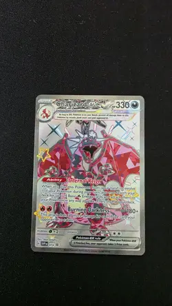 Pokemon TCG Charizard EX SVP Black Star Promo 074 Rare Holo Card Mint Condition - Image 1