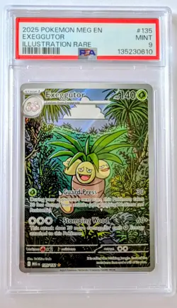 Exeggutor 135/132 Me01: Mega Evolution Holo - PSA 9 - Image 1