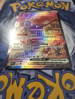 Mew ex SVP 053 Pokemon TCG Scarlet Violet 151 Black Star Promo Full Art Card - Image 2