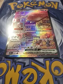 Mew ex SVP 053 Pokemon TCG Scarlet Violet 151 Black Star Promo Full Art Card - Image 3