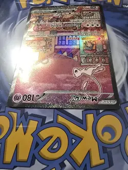 Mew ex SVP 053 Pokemon TCG Scarlet Violet 151 Black Star Promo Full Art Card - Image 4