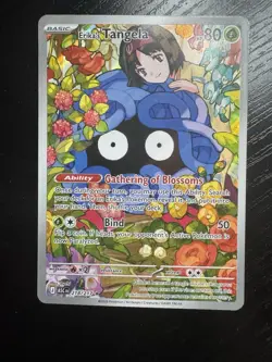 Pokemon TCG Erika’s Tangela 218/217 Ascended Heroes Illustration Rare - Image 1