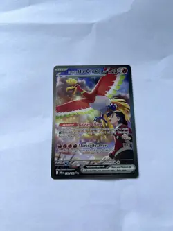 Ethan’s Ho-Oh EX 230/182 SIR Destined Rivals NM Pokemon TCG Special Illustration - Image 1