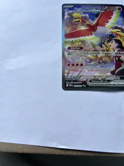 Ethan’s Ho-Oh EX 230/182 SIR Destined Rivals NM Pokemon TCG Special Illustration - Image 2