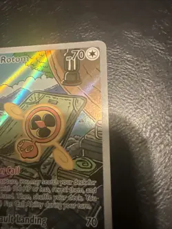 Fan Rotom 250/217 Ascended Heroes Illustration Rare Pokemon Tcg Mint Condition - Image 4