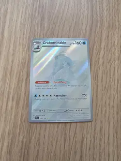 Pokemon TCG Crabominable Card 149/142 S&V Stellar Crown Illustration Rare - Image 2