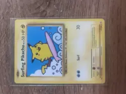 Pokemon Pikachu TCG Surfing Evolutions Card 111/108 Regular Secret - Image 1