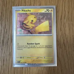 Pokemon Pikachu TCG Holo Card 051/162 Temporal Forces Cosmo MINT-NM Condition - Image 1