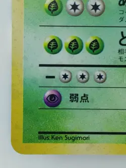 Nidoking Japanese Pokemon card Nintendo Holo Rare NO.034 LV.48 HP90 TCG F/S - Image 5