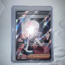 Pokemon TCG Hilda Full Art Trainer White Flare English Card 164/086 NM - Image 1