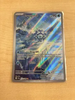 Cryogonal 111/086 Illustration Rare Black Bolt NM Pokemon Card English - Image 1