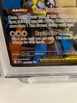 PSA Mint 164/132 Full Art, ULTRA RARE, Dbl GOLD Star, Holo Pokemon Mega ex Card - Image 3