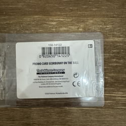 Pokemon Scorbunny On The Ball Futsal Promo Card 004/005 Sealed - Image 2