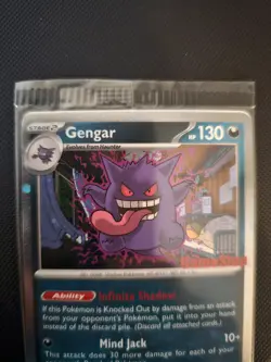 Gengar GameStop Promo SWIRL HOLO 050/088 Stamped Pokemon Card NM - Image 3