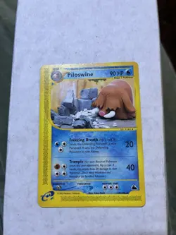 Pokemon TCG Piloswine Skyridge Rare Card 24/144 Regular 90 HP Stage 1 - Image 1