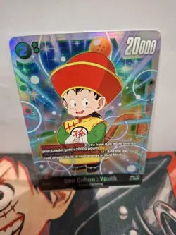 Dragon Ball Super Card Game Fusion World FBO3-139 SCR Youth Son Gohan - Image 1