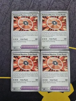 Technical Machine: Crisis Punch PLAYSET 090/091 Paldean Fates Pokemon Card - Image 1