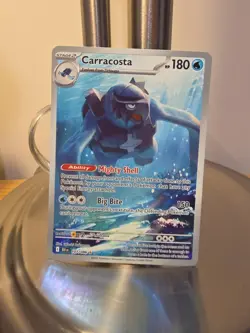 Carracosta 107/086 Sv: Black Bolt Holo Pokemon TCG Illustration Rare Card - Image 1