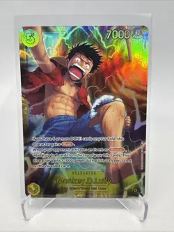 Monkey.D.Luffy OP15-119 SEC - One Piece TCG - English Card Near-Mint Secret Rare - Image 2