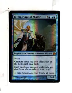 MTG SkeenAB Teferi Mage of Zhalfir FOIL From the Vault Legends. LP. - Image 1