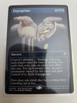 mtg, Expropriate (Borderless) Special Guests Regular NM - Image 1